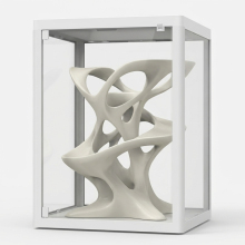 3D Printed Tree Root Shape Reptile Climbing Frame