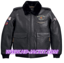 Harley-Davidson Mens A-2 Bomber Jacket