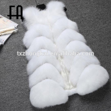Factory direct fashion lady's arctic fox fur vest arctic fox fur vest