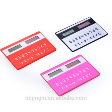 Mini Super Thin Credit Card Shape Pocket Calculator