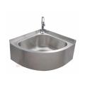 Wall-mounted stainless steel sink