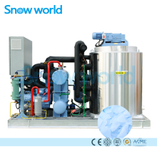 Snow world 10Tons Fish Market Flake Ice Machine