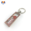 Quotes enamel glitter love keychain for boyfriend