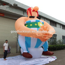 advertising giant inflatable Asterix the Gaul / Asterix der Gallier