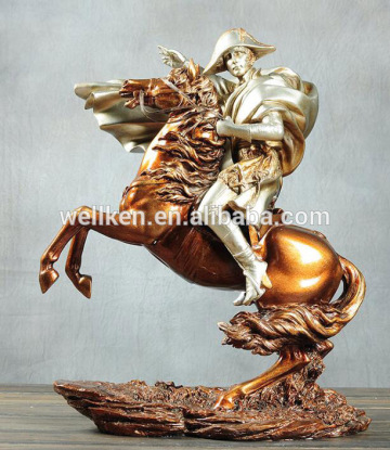 pewter solider figurine,zinc alloy warrior statues