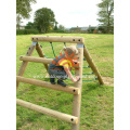 Scramble Climber Equipment Playground On Park For Kids