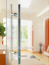 Glass door pull handles