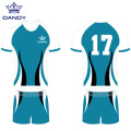 Seragam rugby polyester custom rugby jersey