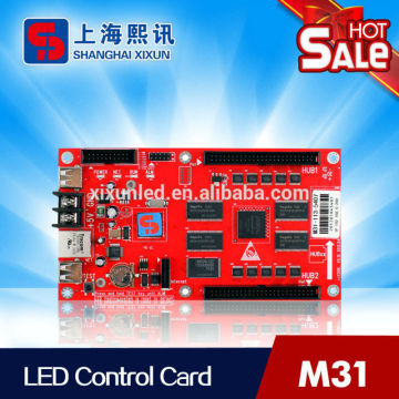 USB update program led sign control card