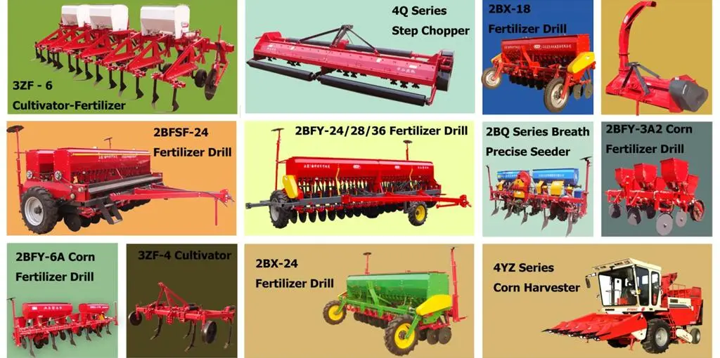 Disc Wheat Planter Seeder and Fertilizer 2bxf-20