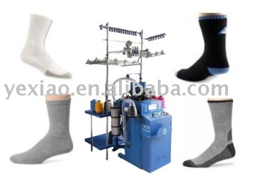 automatic socks hosiery machine