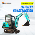 Mini excavatrice Crawler hydraulique 1.0 tonne Small Excavator