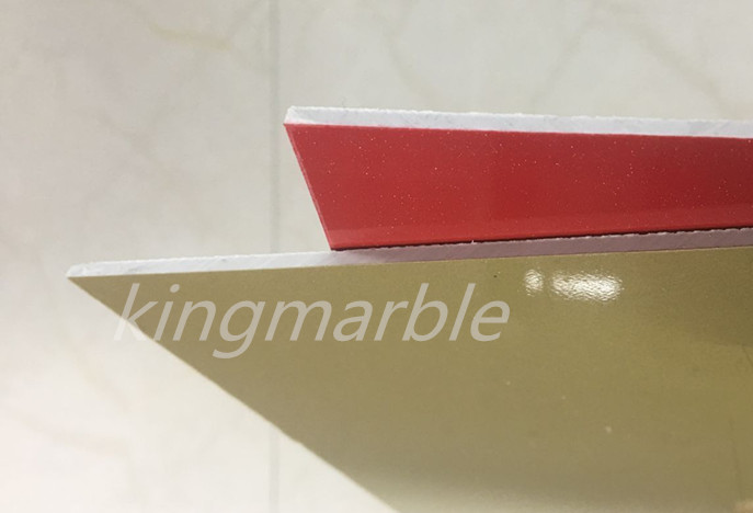 Shandong 2016 Green Plastic Marble PVC Sheet