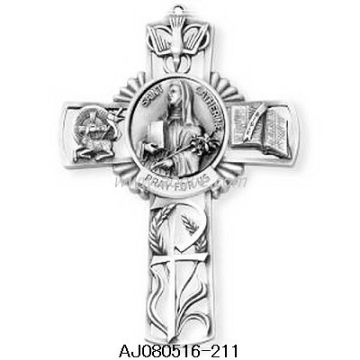 925 sterling silver cross pendant