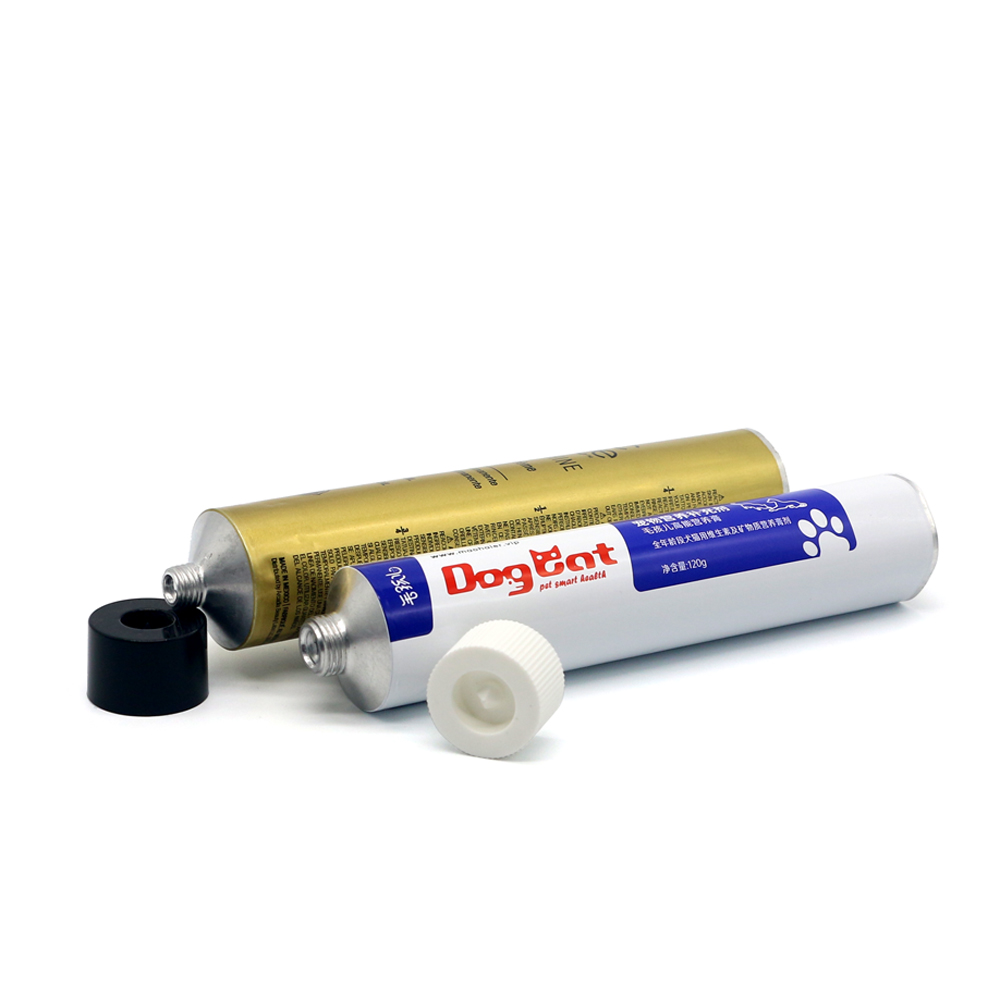 Kosmetisches Aluminiumrohr mit individuellem Druck Aluminum Cosmetic Tube With Customize Printing