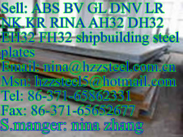 ABS AH36;ABS DH36;ABS EH36;ABS FH36 shipbuilding steel plate or marine steel plate