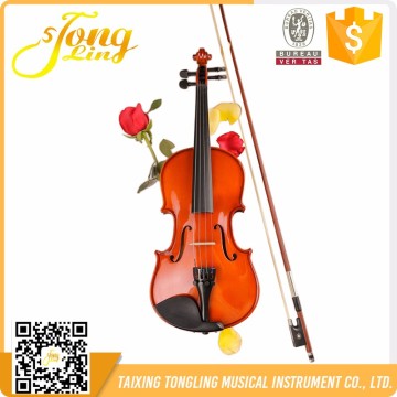 (TL001-1A) 4/4 Violins With Cases Wood For Violin Miniature Violin