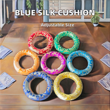 All Chakra Premium Handmade Quartz Singing Bowl Cushion