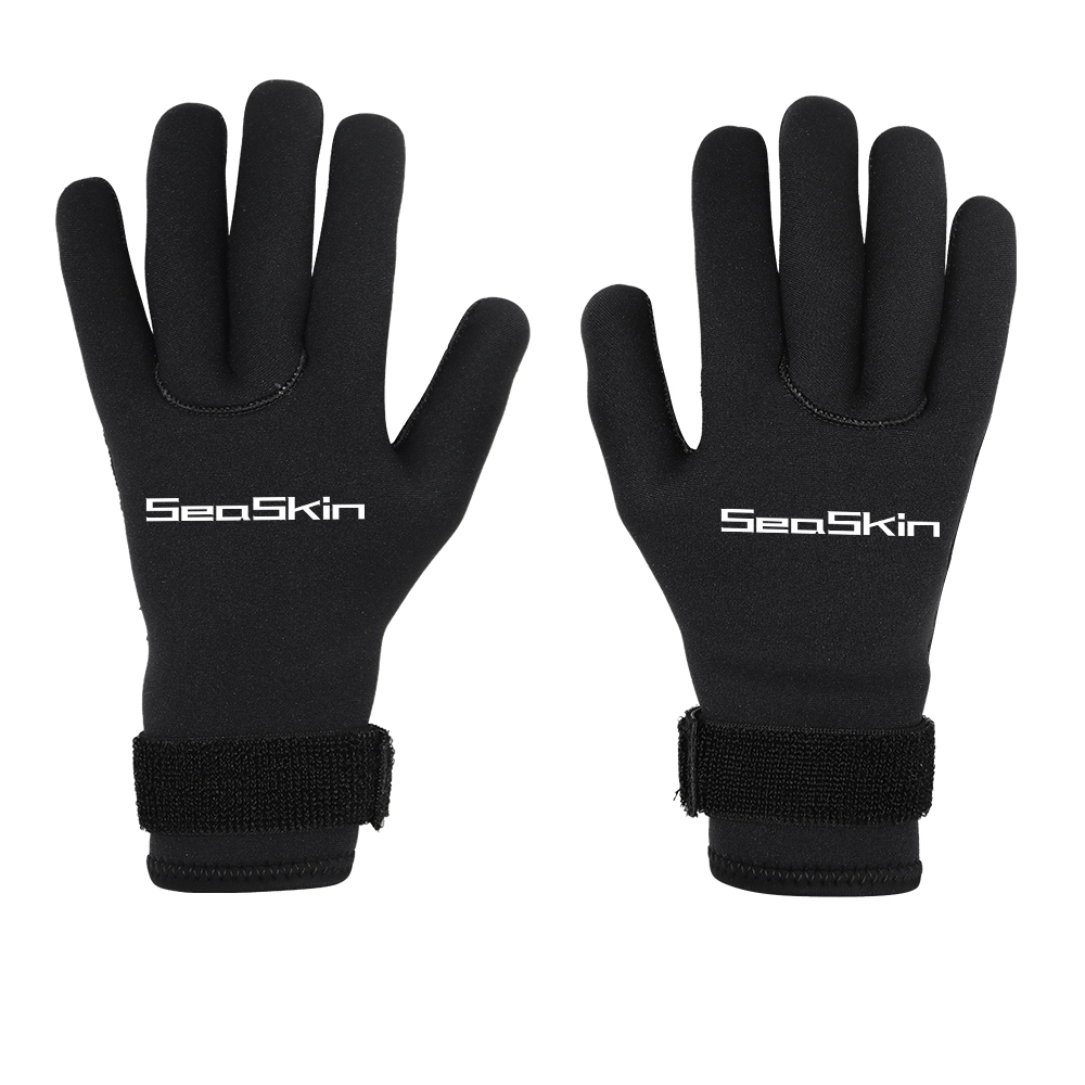 Seaskin Long Neoprene Gloves Go Outdoors In Winter