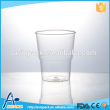 China supplier clear airline disposable ps plastic drinking cup