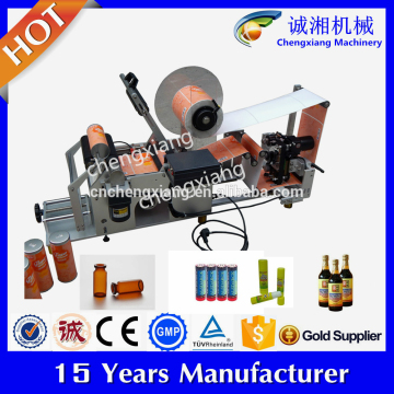Semi automatic sticker labeling machine,batteries sticker labeler