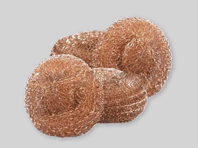 Copper Knitted Wire Mesh with Flatten and Ginning Type for Filter Filtration