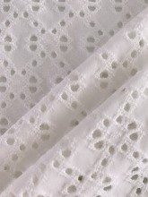 Single Jacquard Knit Eyelet