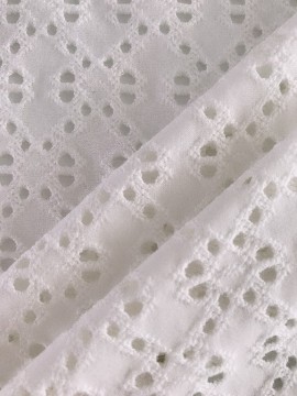 Single Jacquard Knit Eyelet