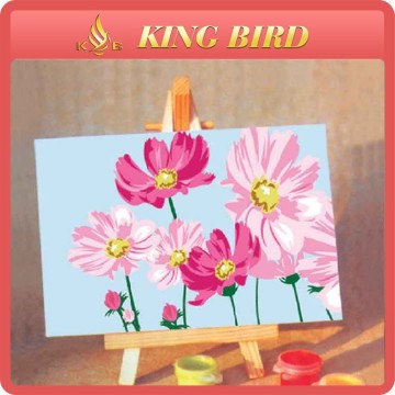 watercolour village scenery painting of digital drawing