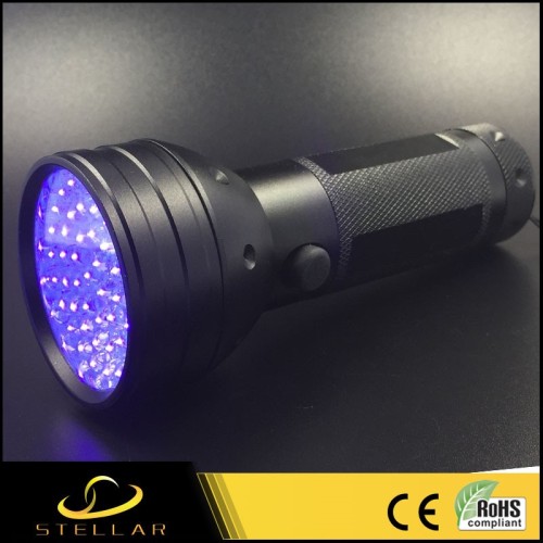 395nm Ultraviolet Lamps UV Flashlight 51 LED Blacklight Torch SS-U5100