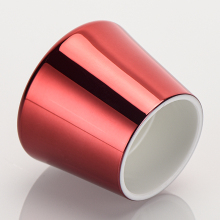 Glossy Red Electroplated PP Plastic Closures - Bottle Caps