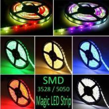 SMD5050 Flexbile RGB LED Strip Light 60LEDs/M
