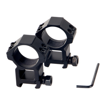 30mm See-Thru High Profile Riflescope Picatinny Mount Rings