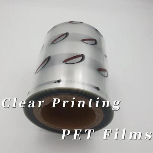 Custom pattern heat-sealing PET packaging film