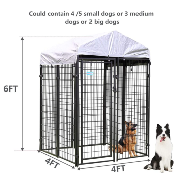 กรงสัตว์เลี้ยงกลางแจ้งสุนัขสุนัข Kennel