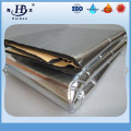 Factory direct sale heat retardant aluminized fiberglass fabric