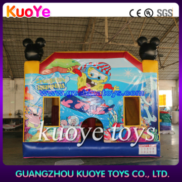 inflatable spongebob bouncy house,combo inflatable games,china inflatable games