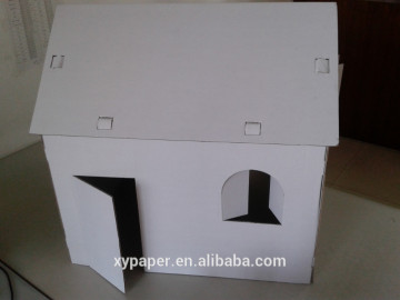Diy Plain Paper house model