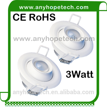 High quality best price indoor 190lm 3W Downlighter