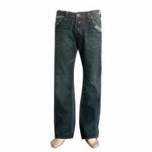 Men's Tint Wash Jeans with Five Pockets