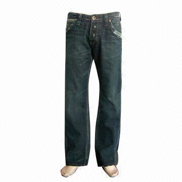 Men's Tint Wash Jeans with Five Pockets