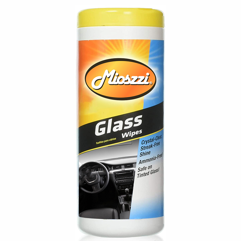 Non-woven Barrel Cars Glass Cleaner Wipes