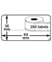 9*9012 Address labels 89x36mm Dymo-Compatible Labels- 260Labels