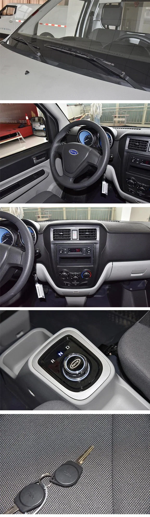 Ridever Wholesale 2021 Karry Auto Ujin EV Mini Truck 246 Km Cheap Chinese Electric Truck 0km Miles Used Pure Electric Power Used Cars for Sale