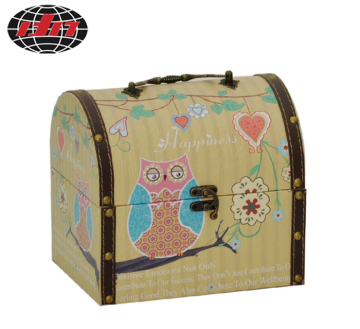 Dome Owl MDF Wooden Box