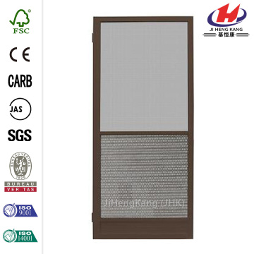 Riviera Bronze Outswing Metal Hinged Screen Door