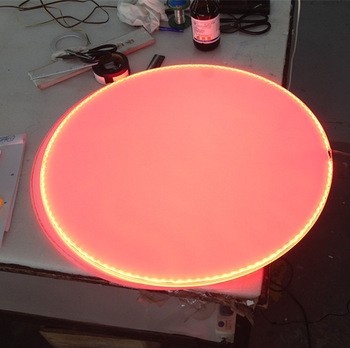 Edgelight LED backlit wall panel , lumisheet led light panel on Edgelight