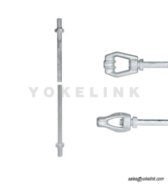 Extension Anchor Rod | HDG Guy Rod Coupling | Yokelink