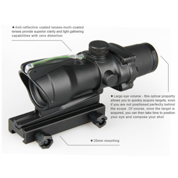 Air riflescope for hunting thermal riflescope