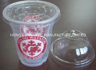 400ml Disposable Smoothie Cups , Plastic Bubble Tea Cups 12